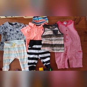 3M Colorful Baby Clothing Lot